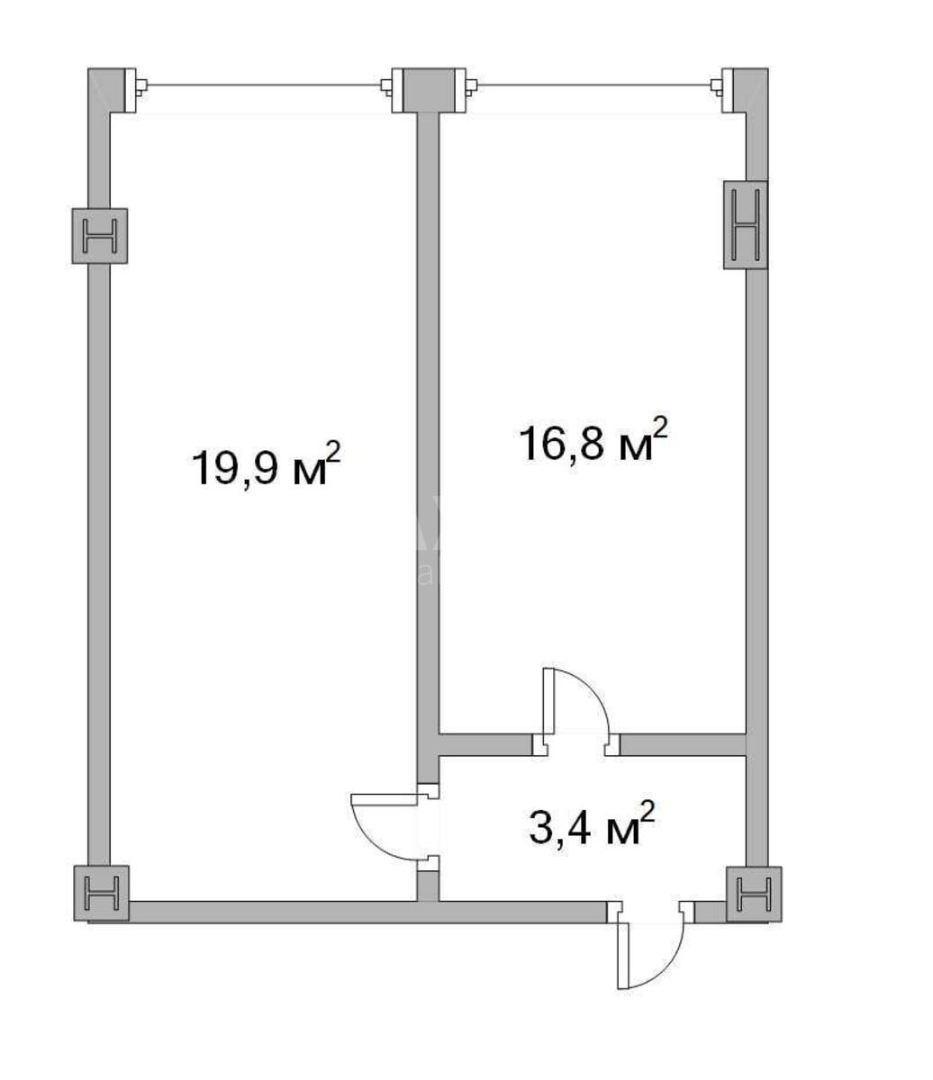 Office vul. Kutuzova 18/7, 40m23