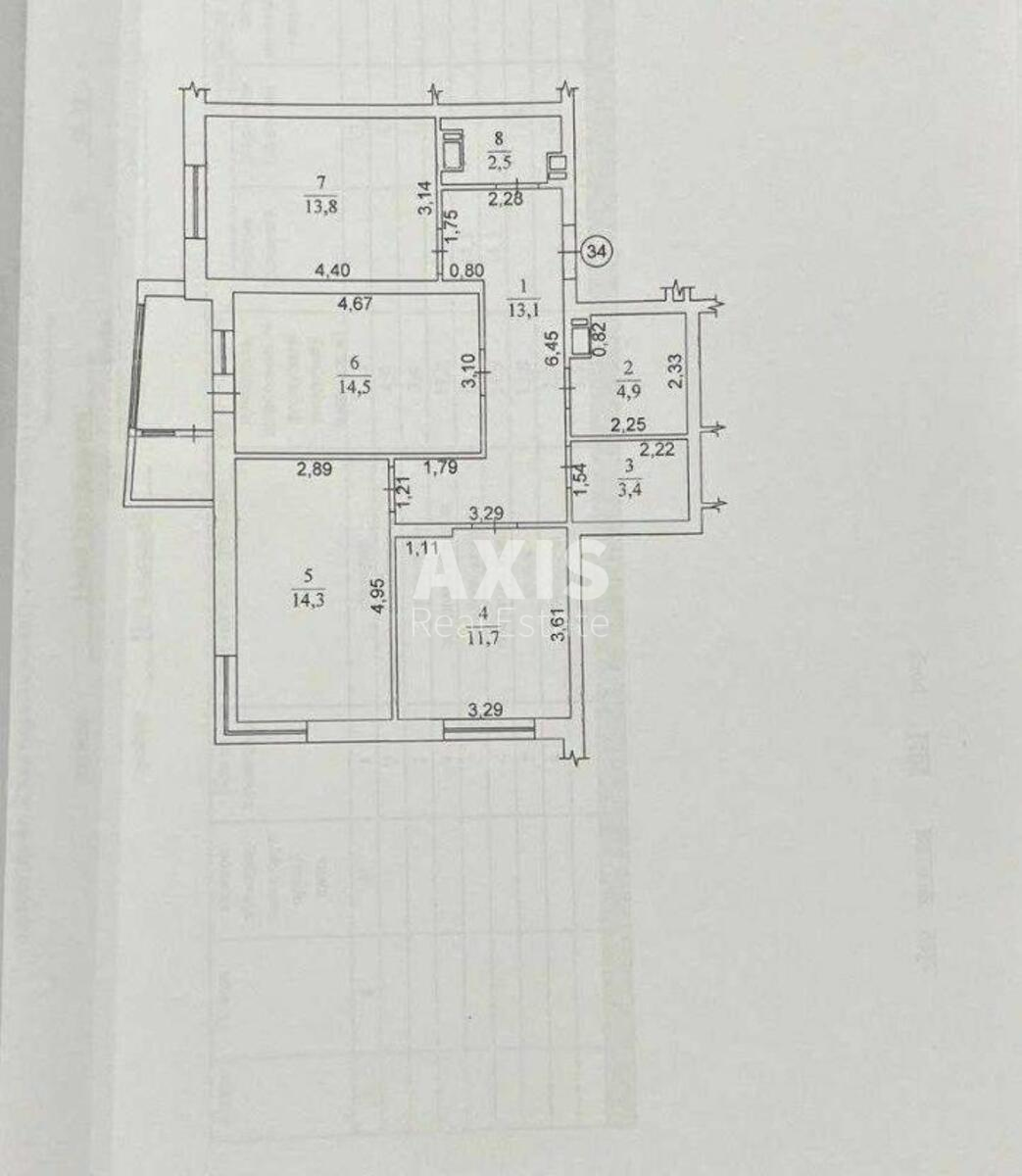 3k apartment vul. Grechka Marshala 10М7