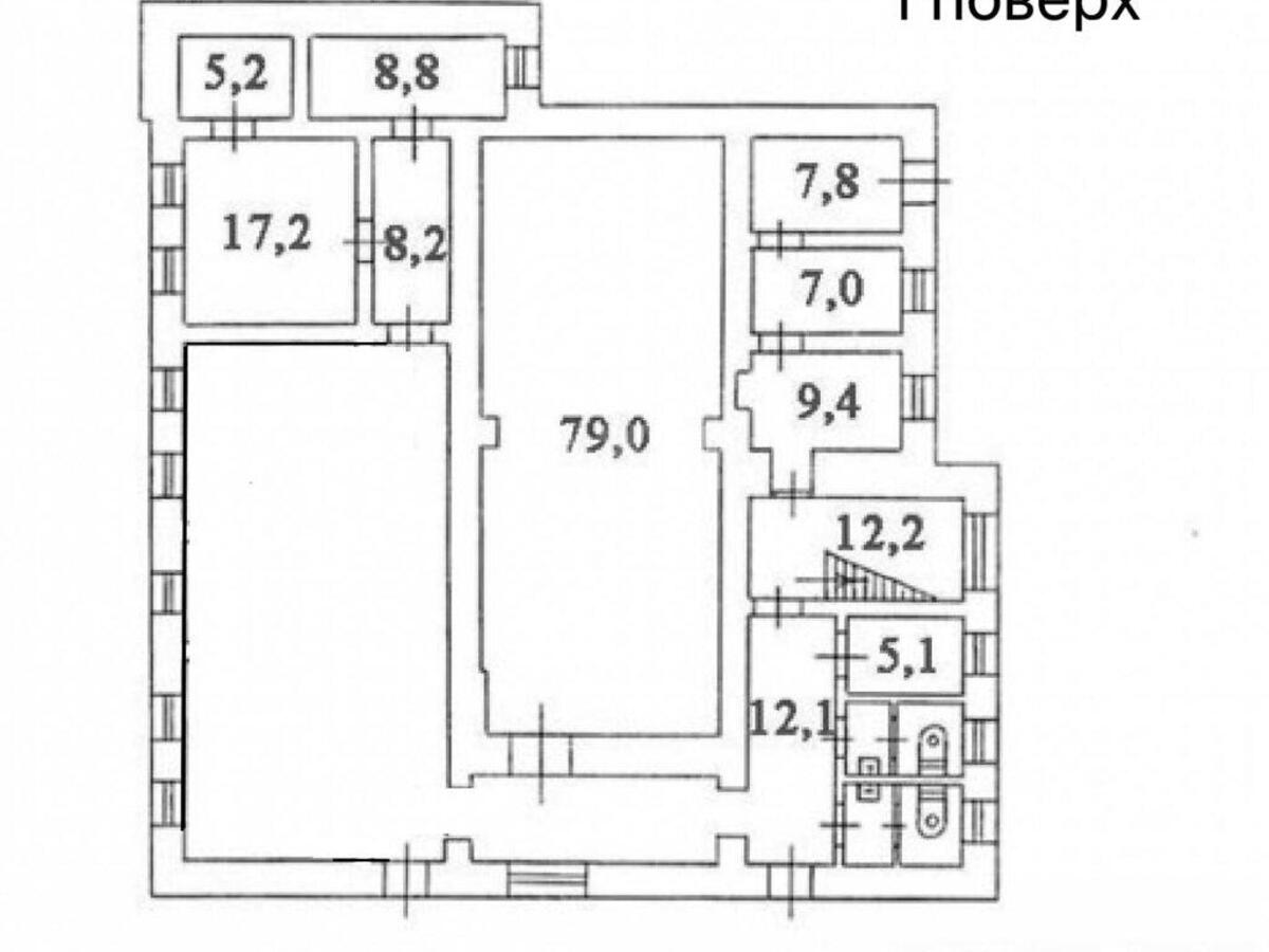 Office vul. Bul'varno-Kudrjavs'ka 45, 532m26