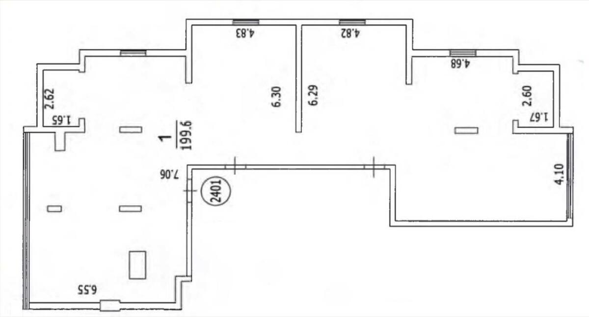 Офис ул. Трускавецкая 4Б, 200м26121612