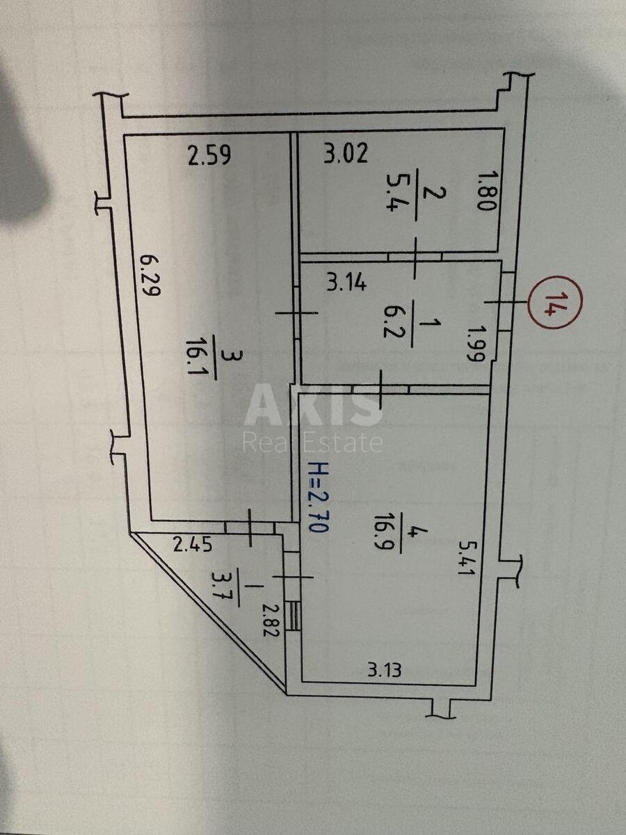 1k apartment vul. Svitla 35781117