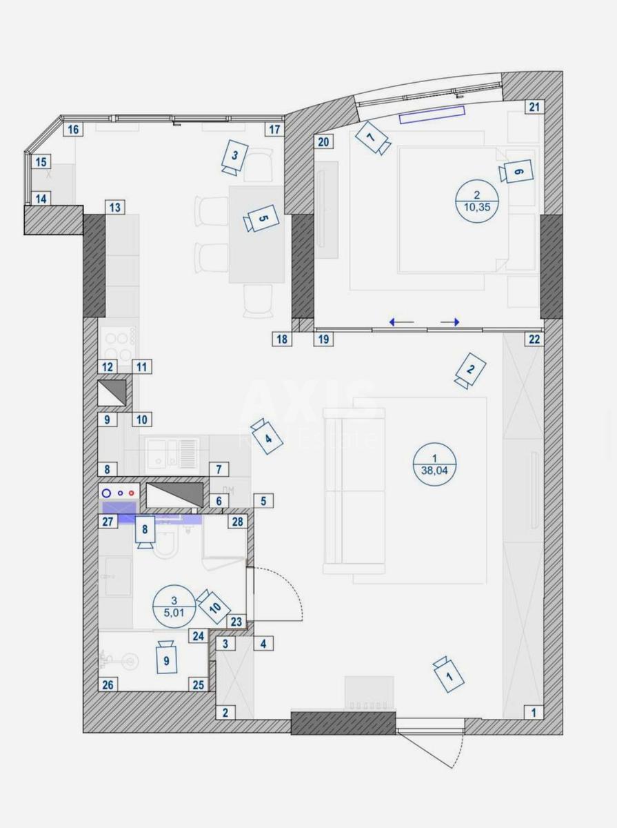 1к квартира ул. Генерала Шаповала 206366420