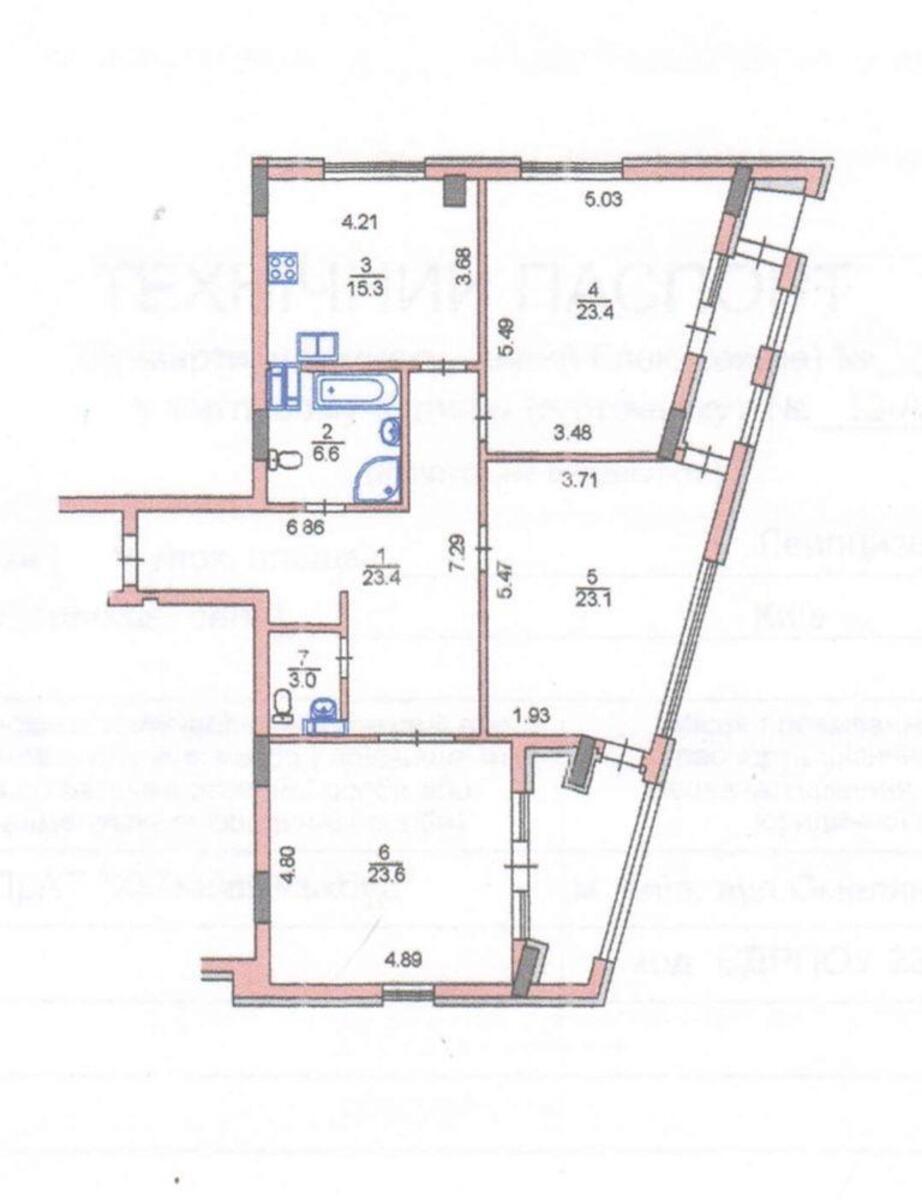 3k apartment vul. Lejpcyz'ka 13600811