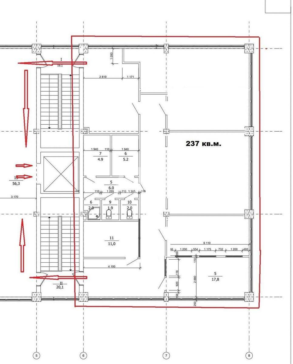 Office vul. Verhnij Val 2, 237m25858715