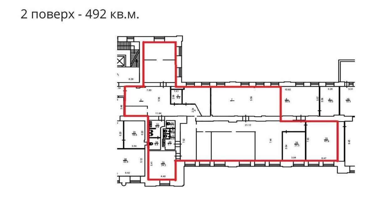 Office vul. Bul'varno-Kudrjavs'ka 22/24, 492m2618703