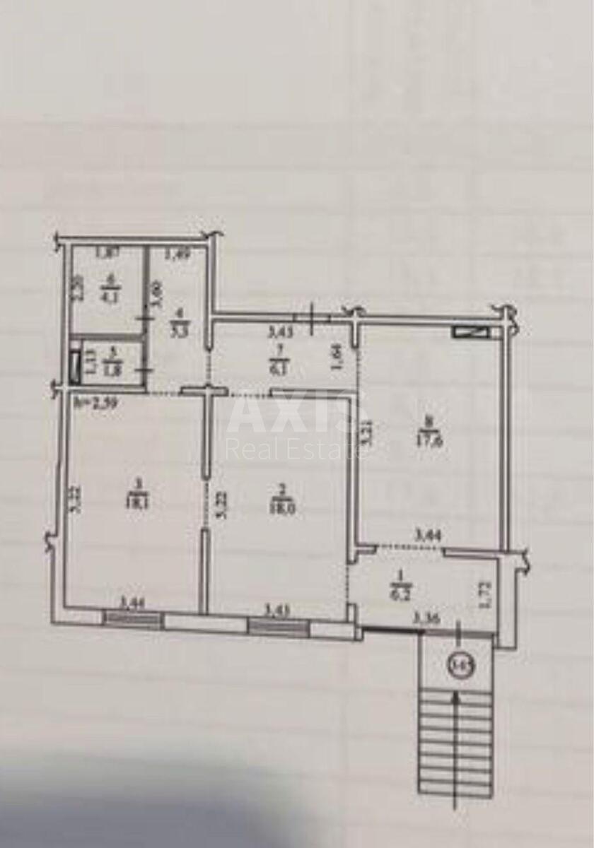 Trade object prov. Baltijs'kyj 1, 79m2612814