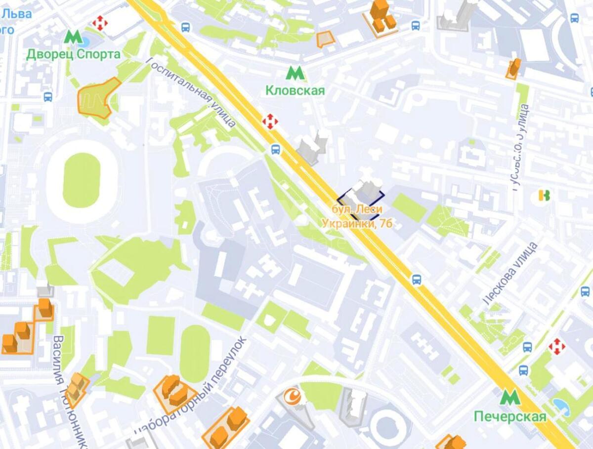 3к квартира бул. Лесі Українки 7Б610463