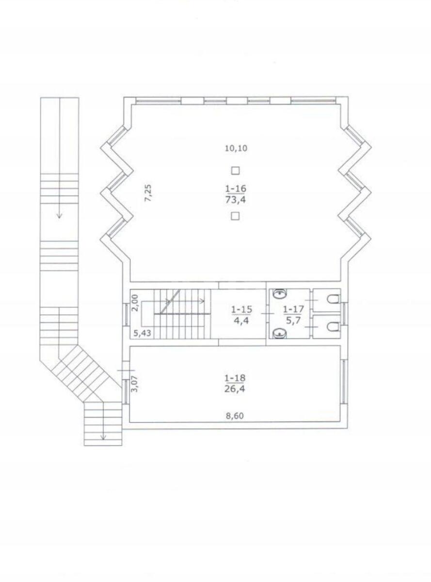 Trade object vul. Strutyns'kogo Sergija 7, 543m2592699