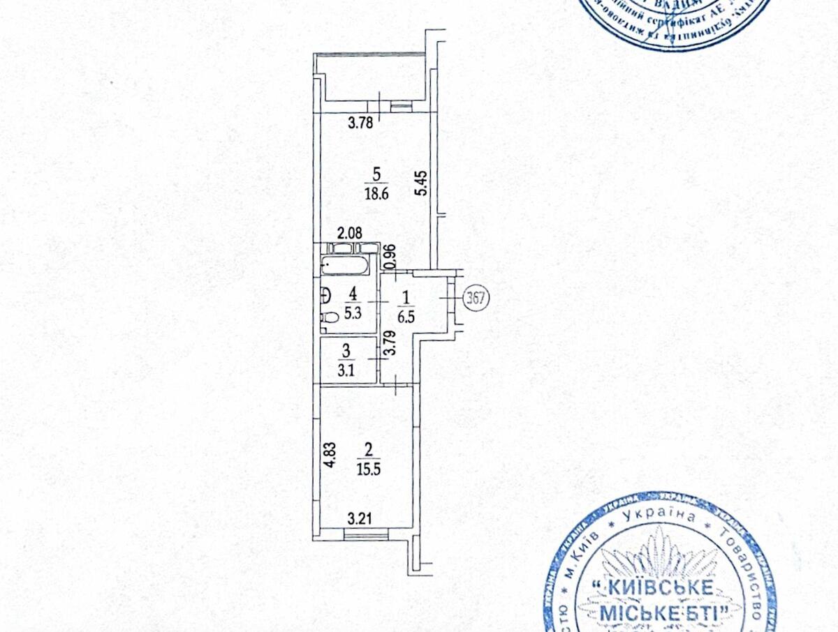 1k apartment vul. Sagajdaka Stepana 101Ш5663614