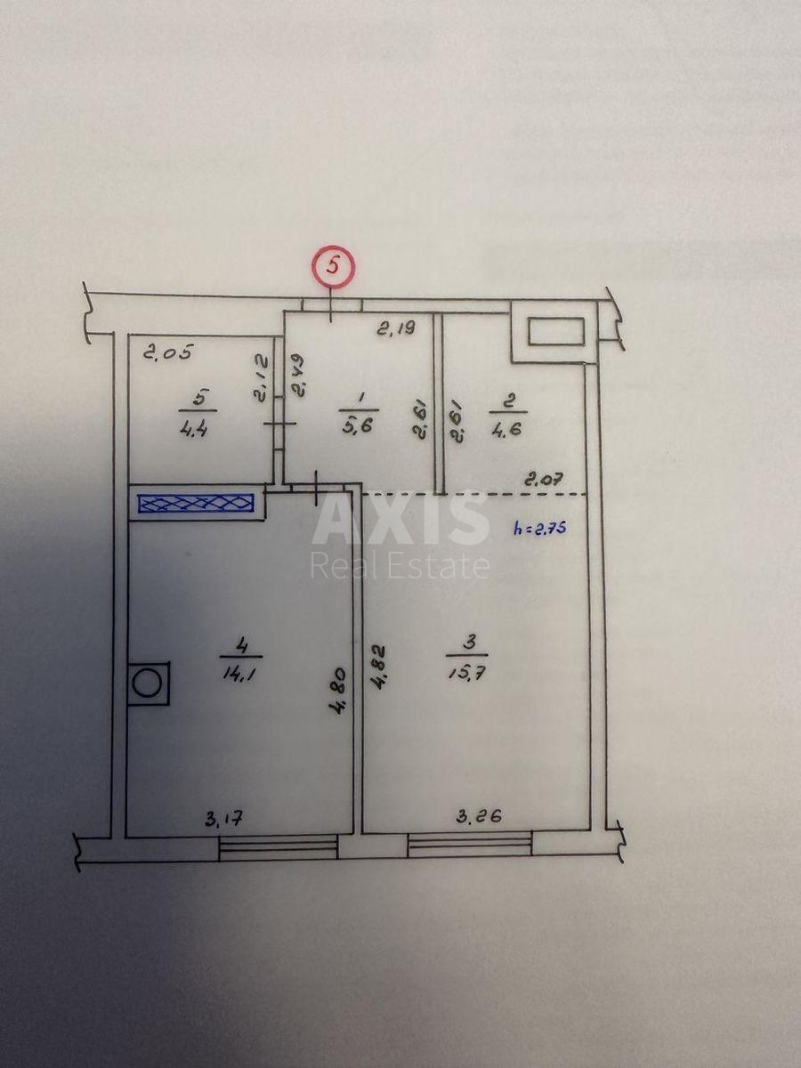 1k apartment vul. Praktychna 17