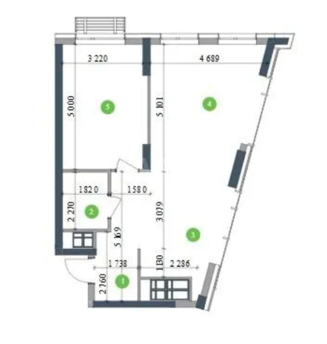 2k apartment vul. Zabolotnogo Akademika 1579982