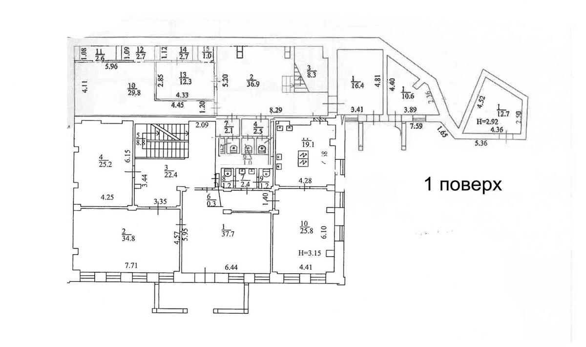Office vul. Zhyljans'ka 72А, 1500m25959911