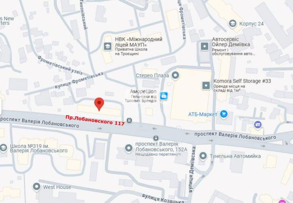 Объект торговли пр-т Лобановского 117, 72м2554891