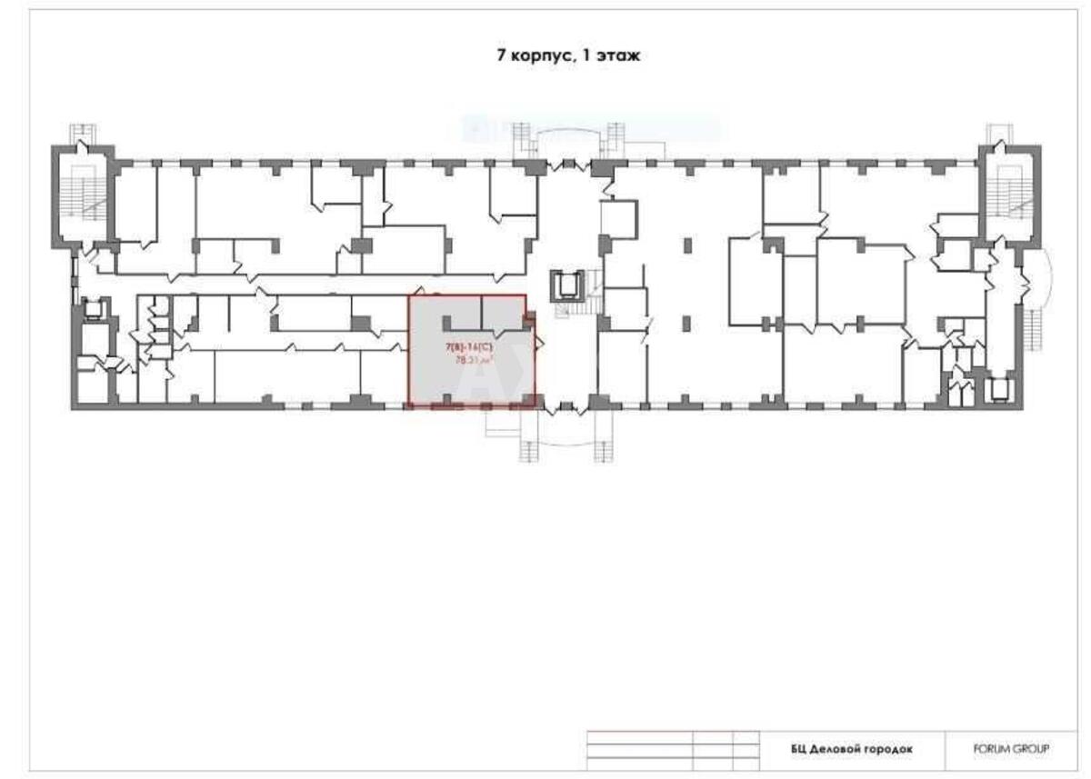Office vul. Pymonenka Mykoly 13, 78m25823411