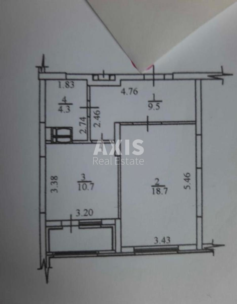 1k apartment vul. Krakivs'ka 270