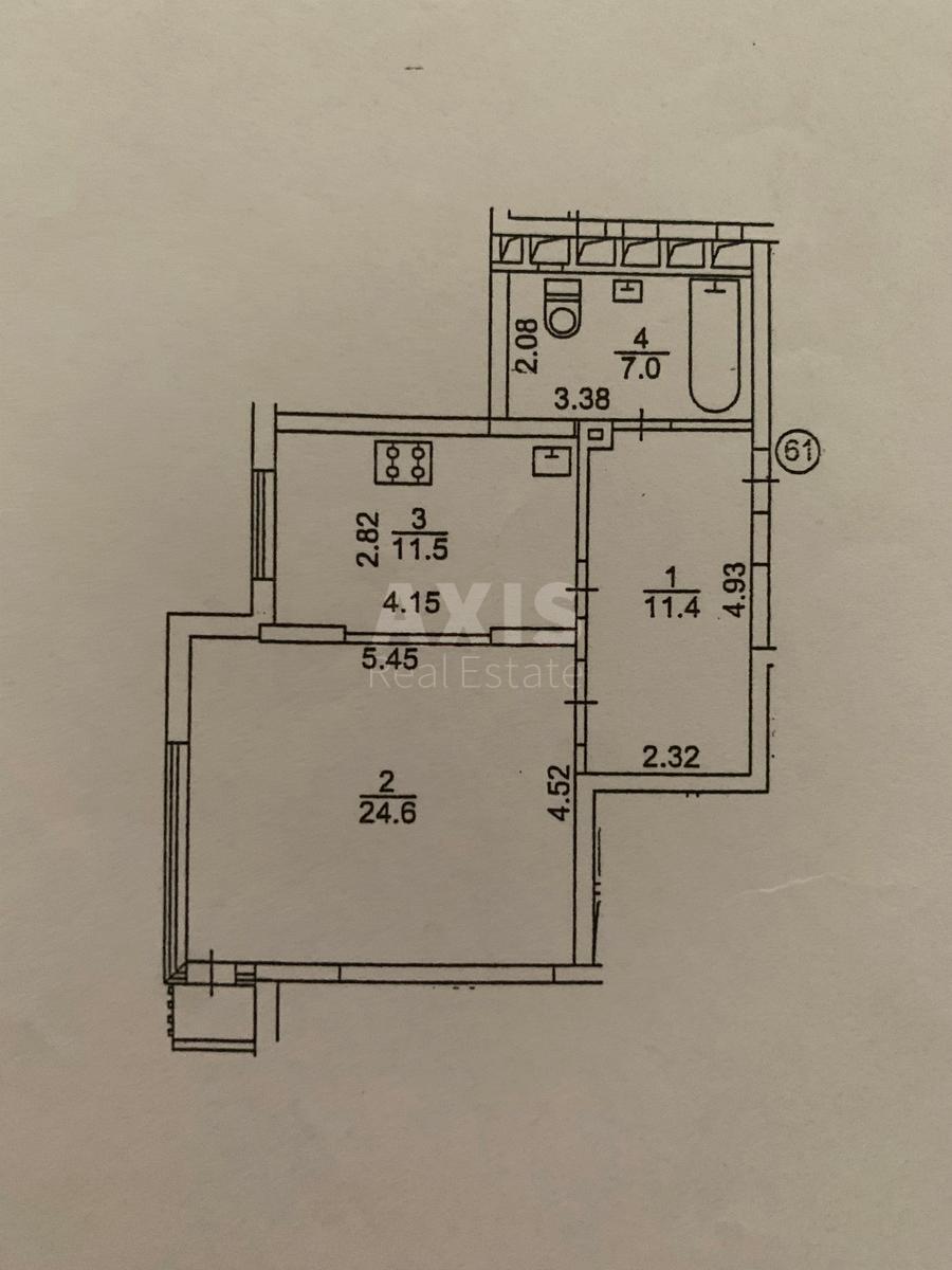 1k apartment pr-t Lobanovs'kogo 6Д6149317