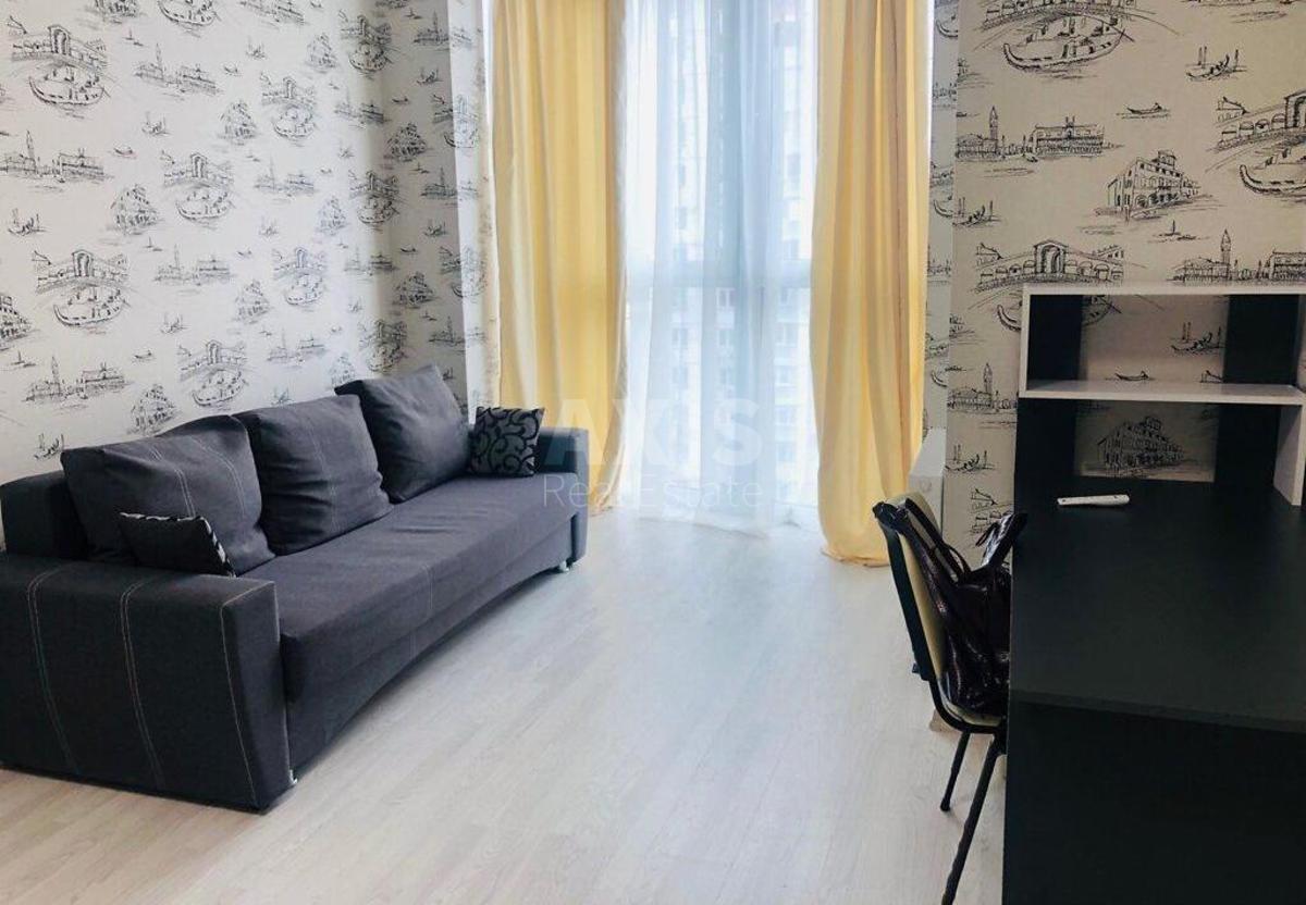 1k apartment nab. Dniprovs'ka 15Ж