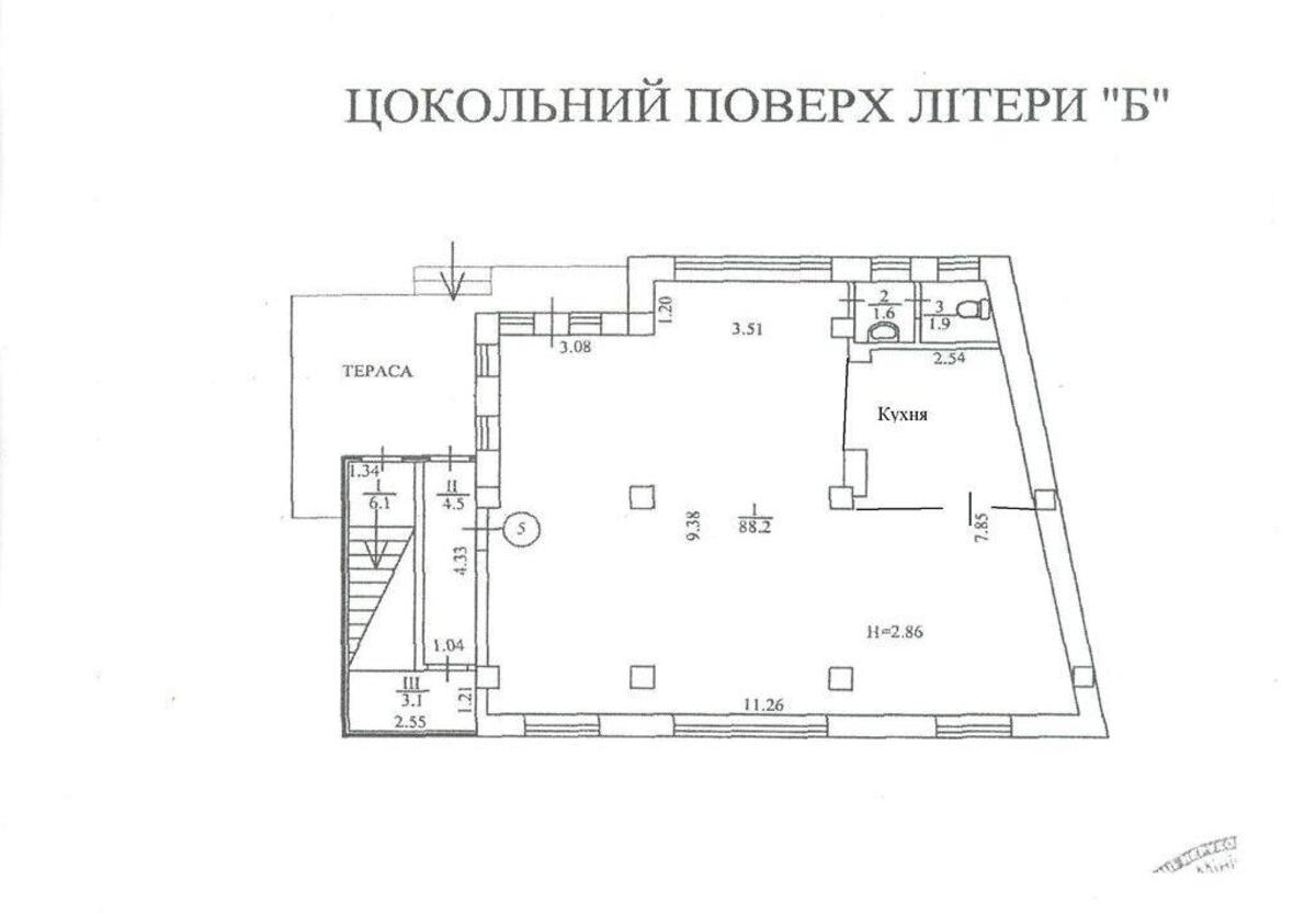 Офис ул. Василия Тютюнника 5А, 91м29