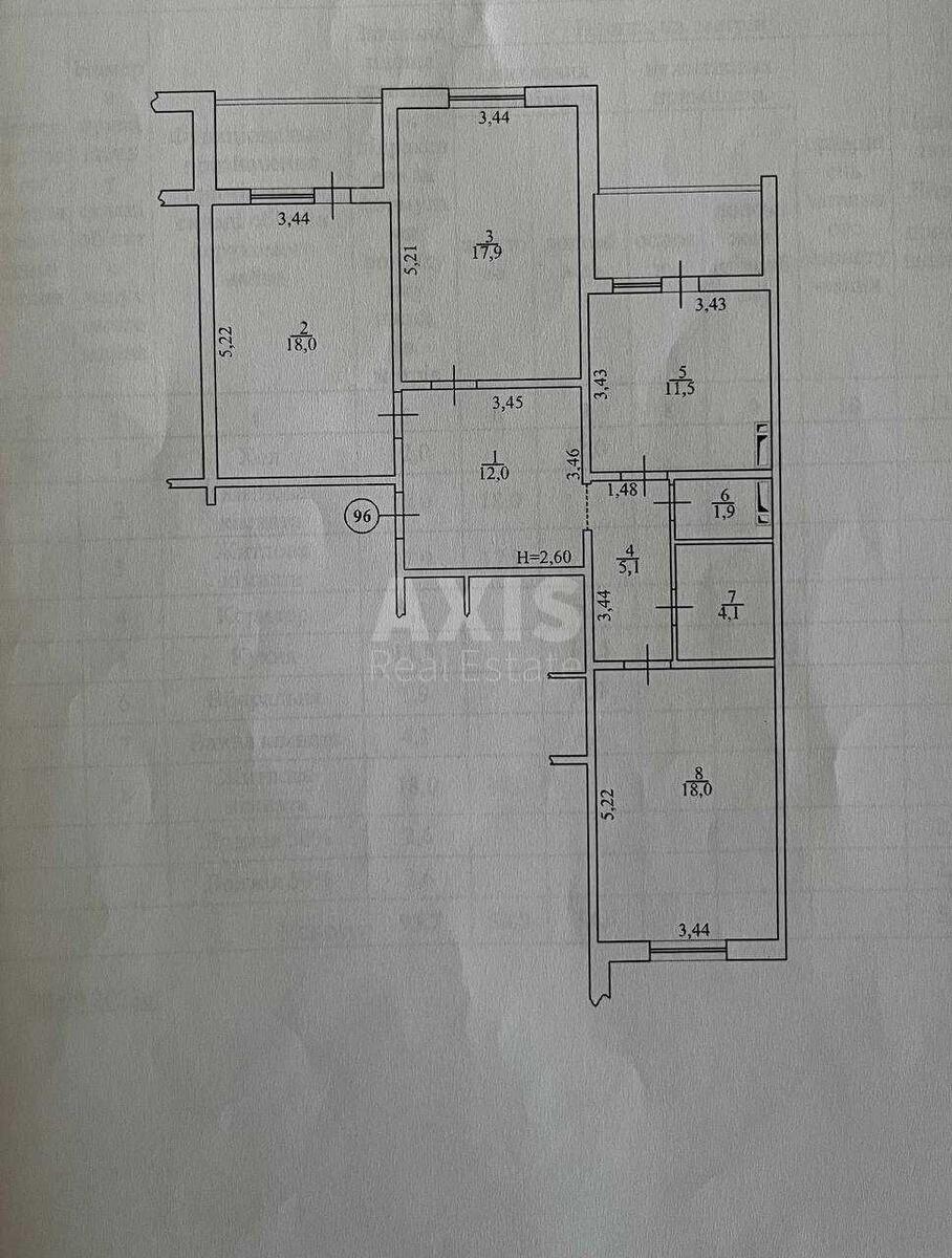 3k apartment vul. Konopljans'ka 227