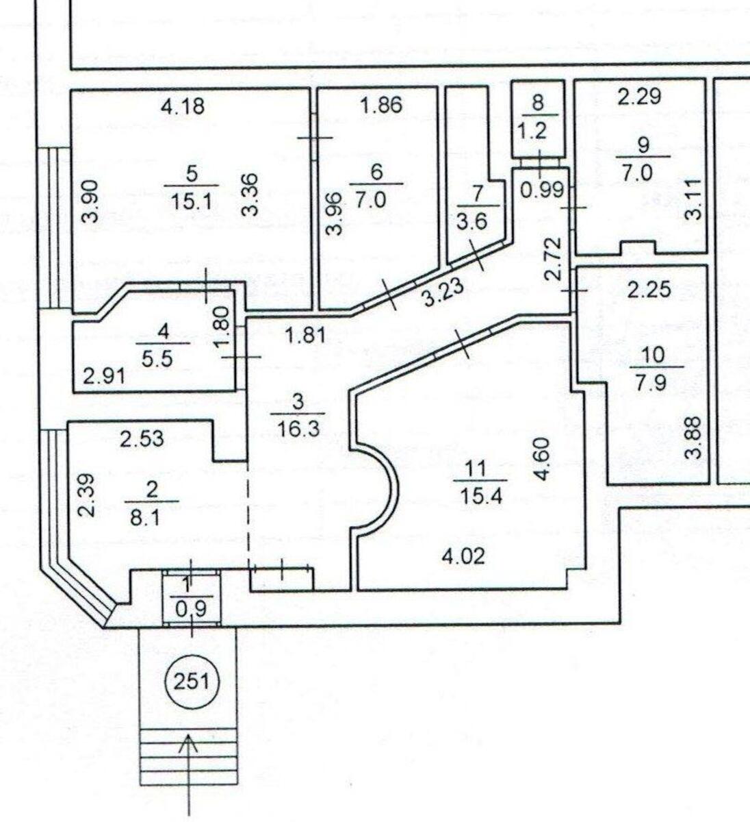 Trade object vul. Jevgena Konoval'cja 32Г, 90m2595487