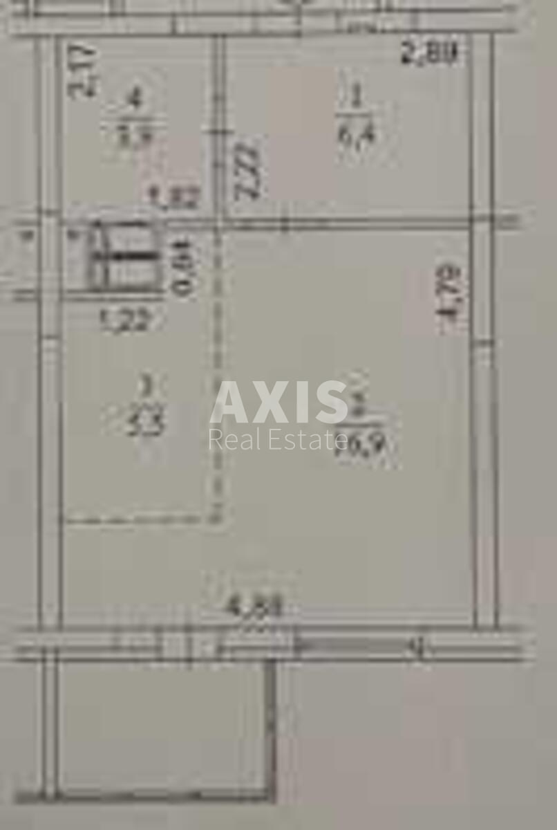 1k apartment vul. Vasyl'kivs'ka 37Г593526