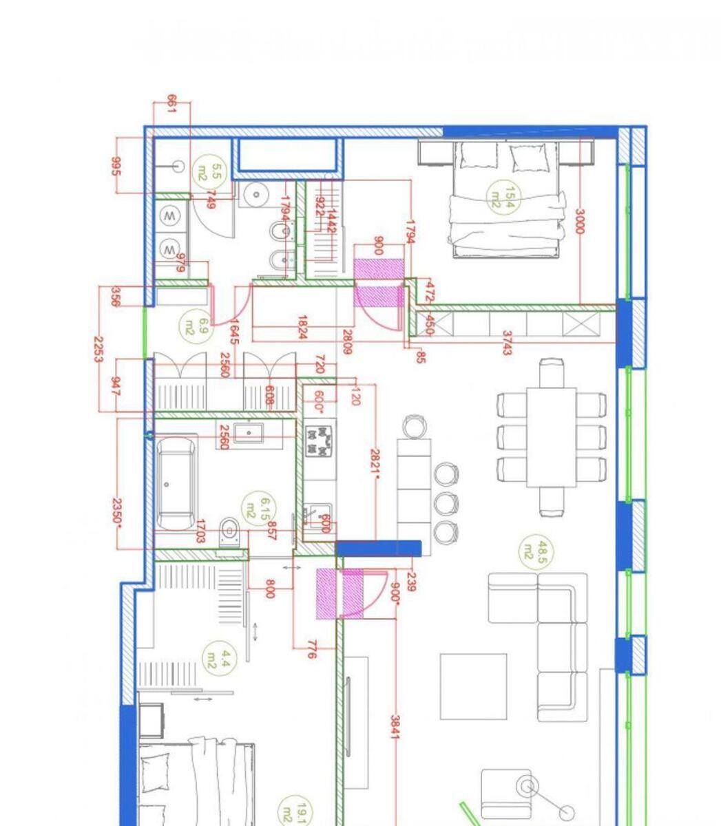 3k apartment vul. Dilova 1/26201613