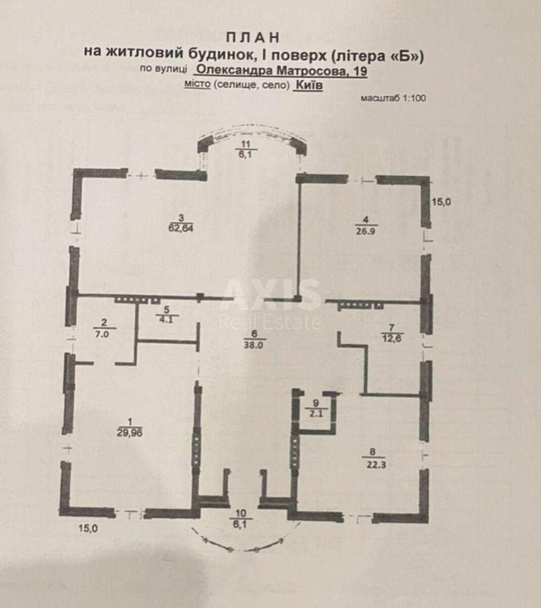 House vul. Matrosova Oleksandra, 832m2, Kyiv city10