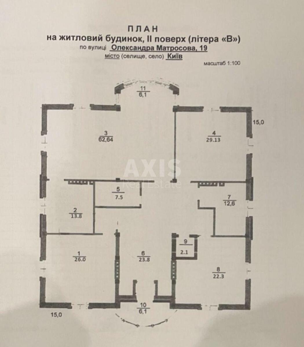 Дoм ул. Матросова Александра, 832м2, город Киев11