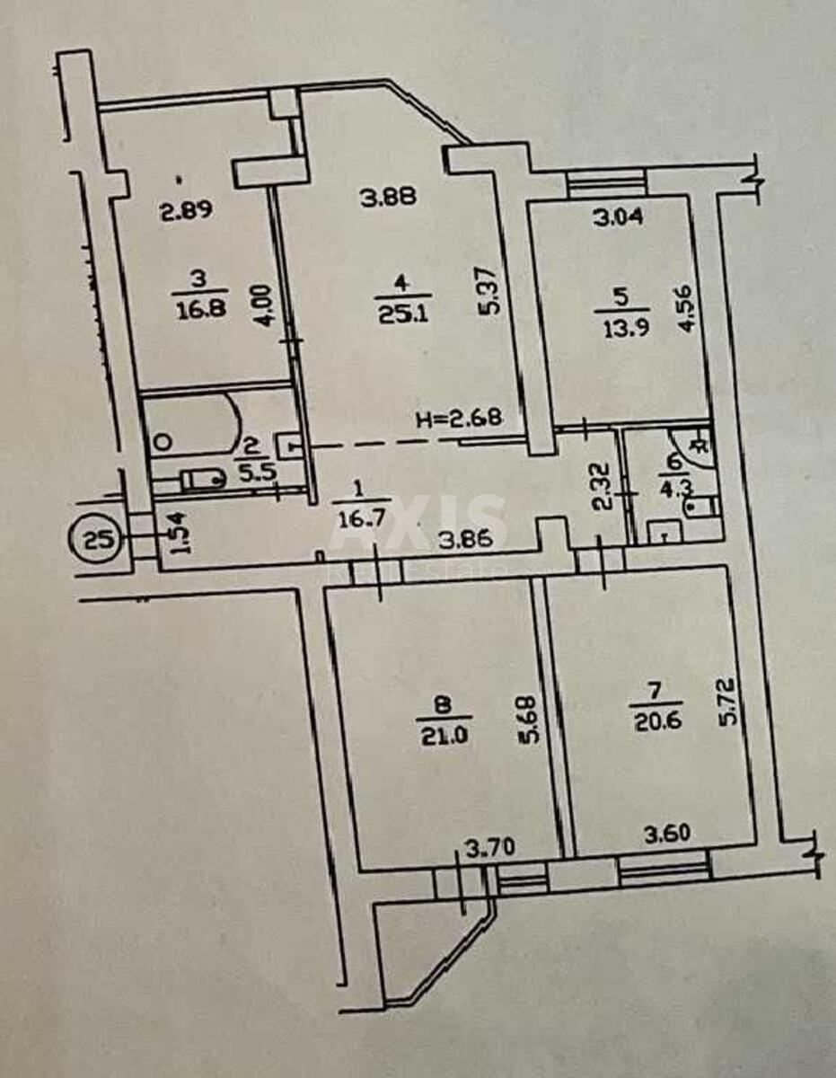 4k apartment vul. Yulia Zdanovska 52/35908612