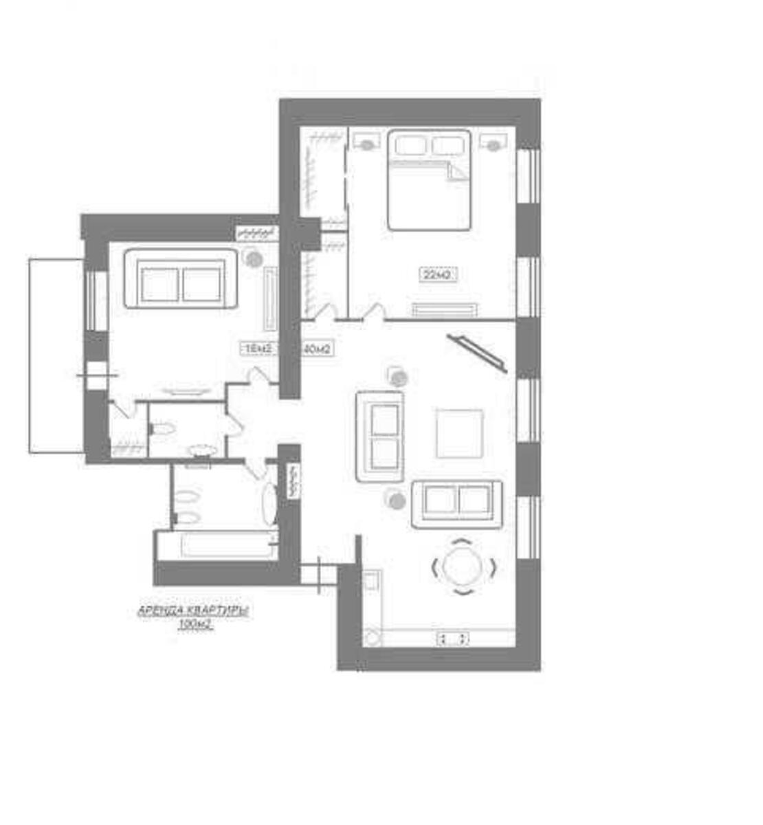 3к квартира пер. Георгиевский 215