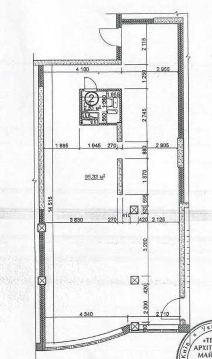 Офис ул. Ахматовой Анны 22, 106м2581969