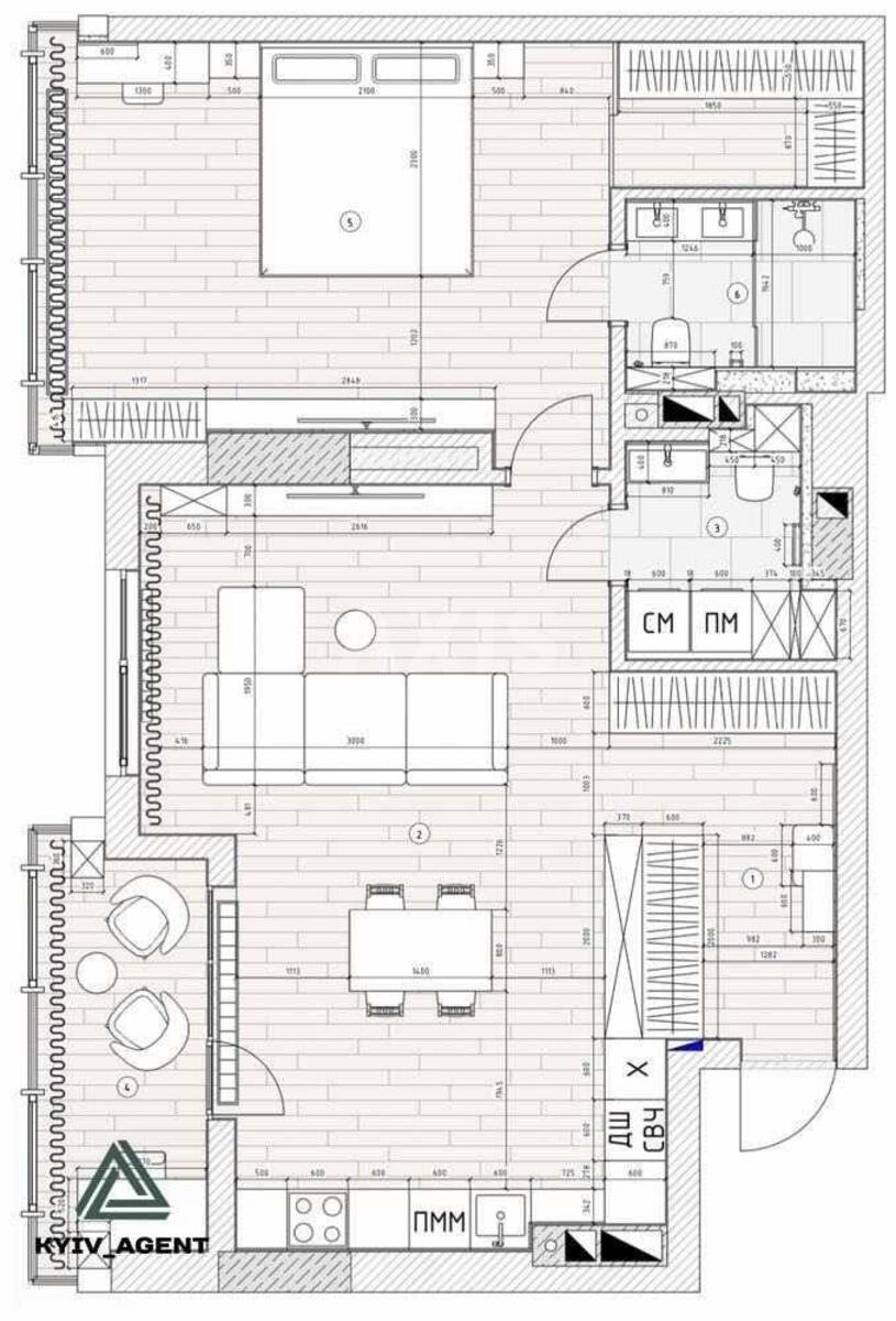 2k apartment vul. Andriya Verkhohlyada 18629176