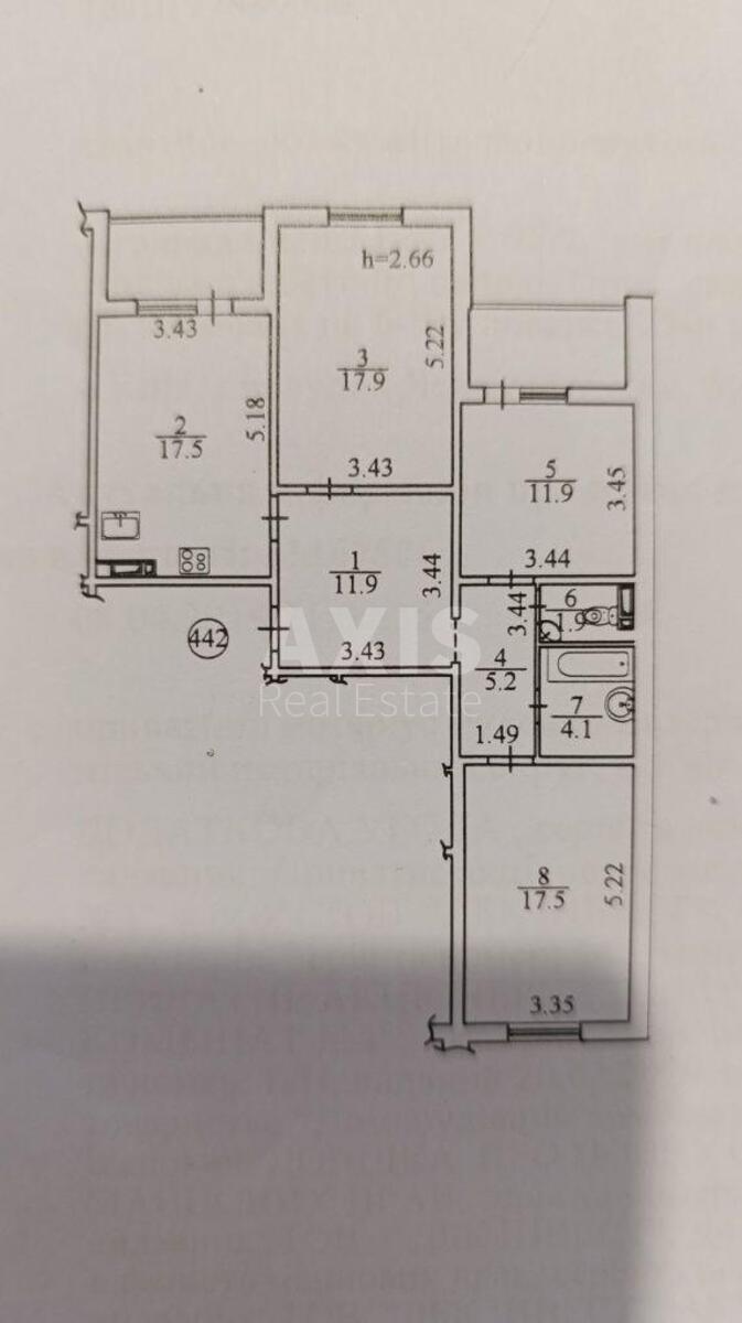 3к квартира пер. Ясиноватский 115883813