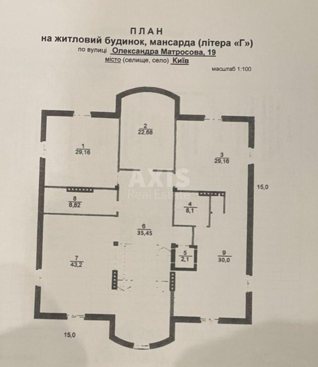 House vul. Matrosova Oleksandra, 832m2, Kyiv city12