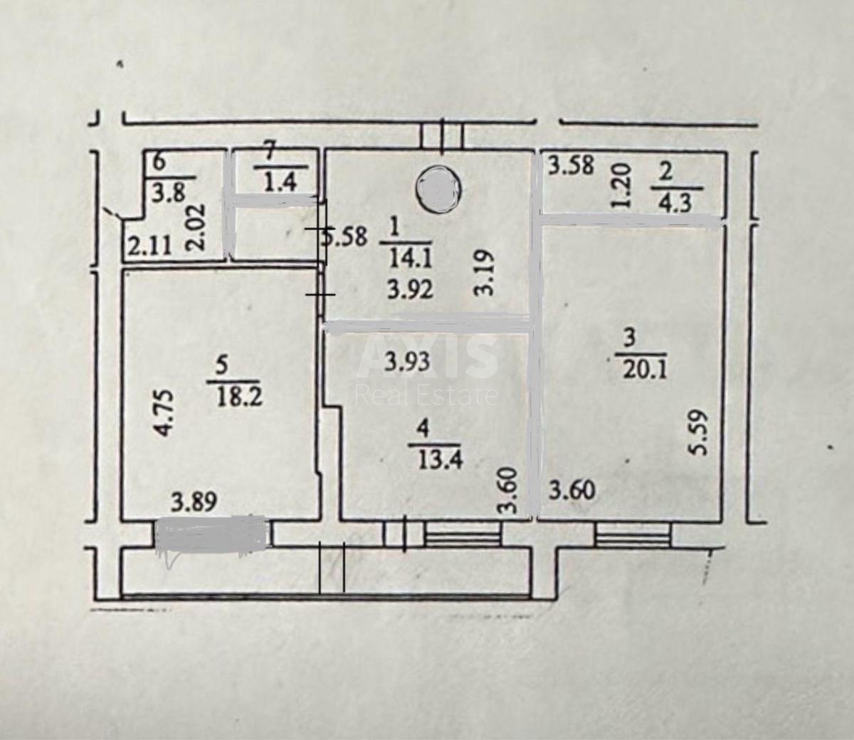 2k apartment vul. Chornovola V'jacheslava 256