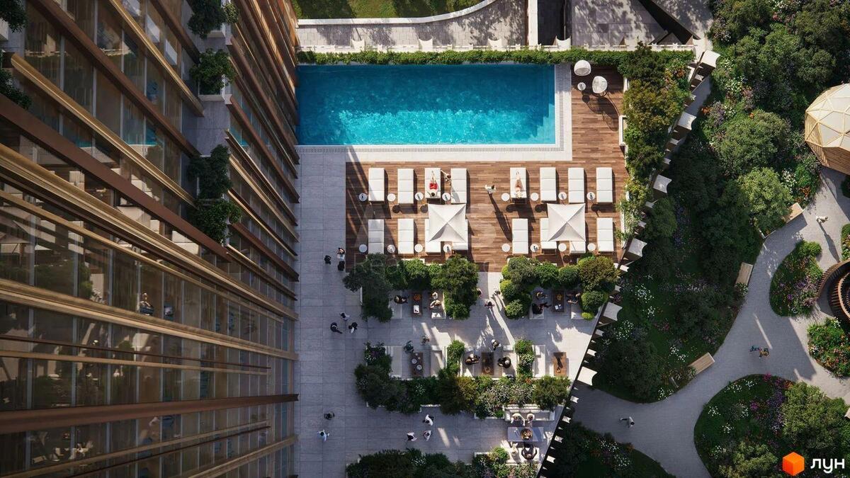 1k apartment vul. Mechnykova 7Б580001
