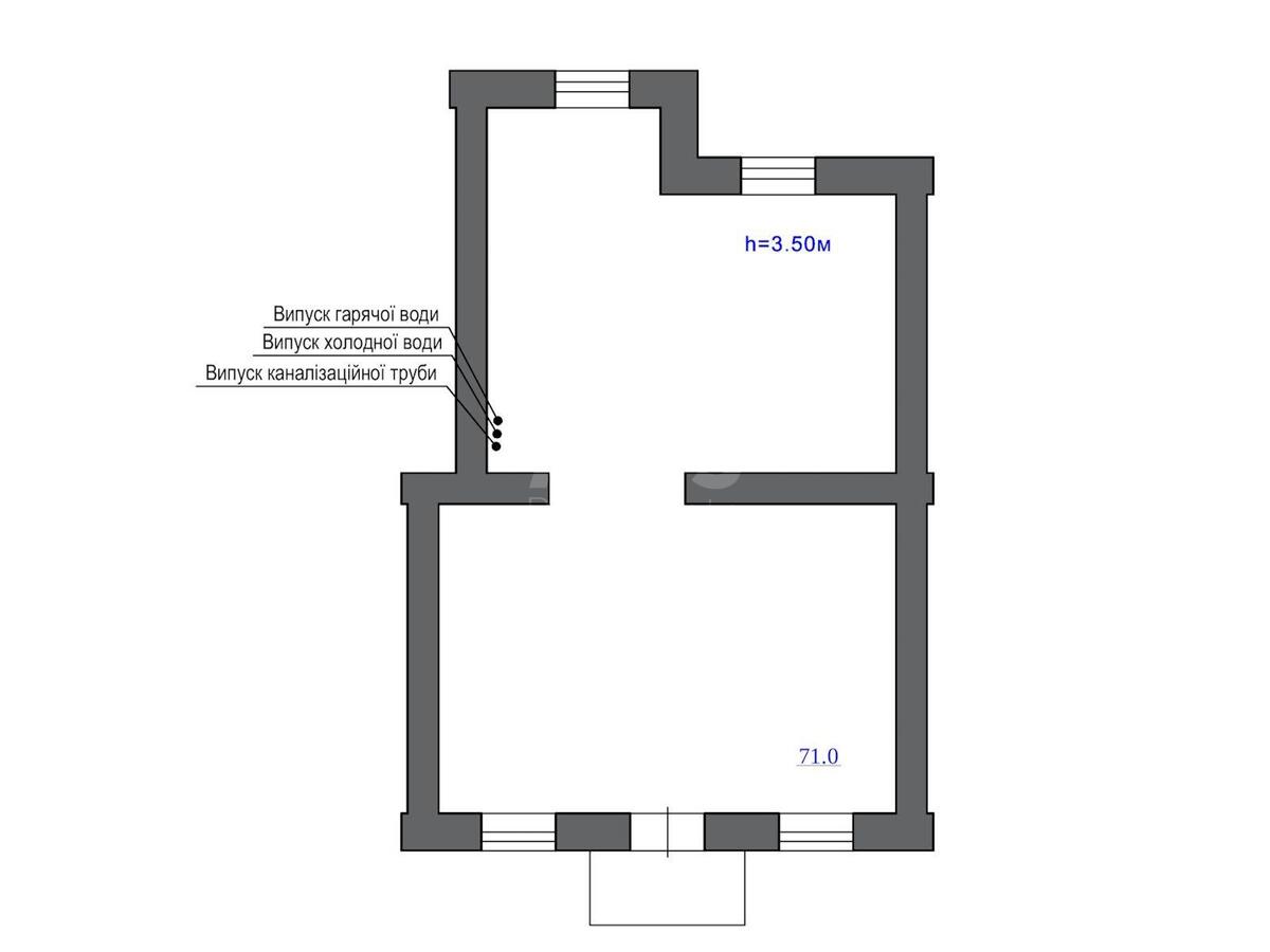 Trade object vul. Lyps'ka 19/7, 71m2587652