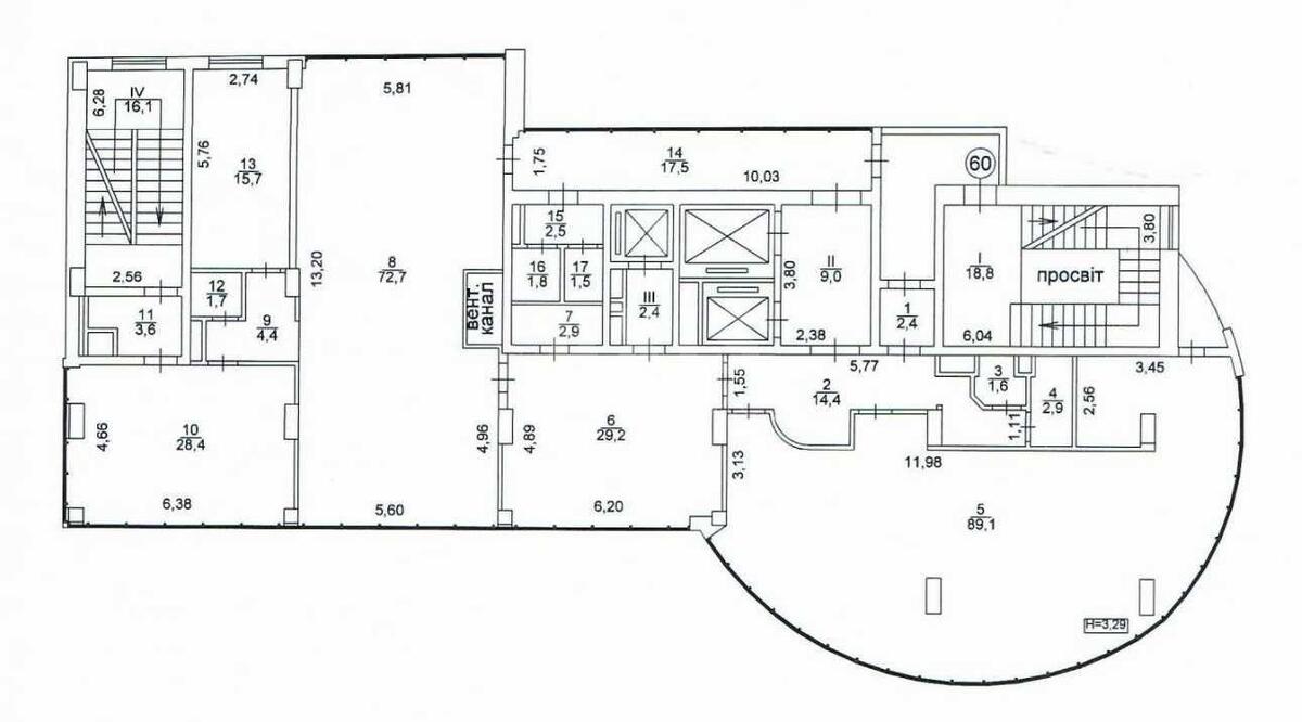 Office shose Harkivs'ke 201/203, 295m2591314