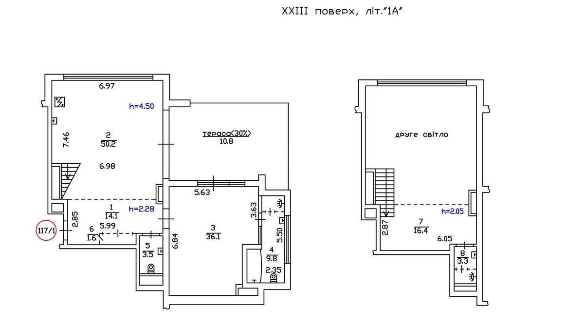 3k apartment vul. Pan'kivs'ka 20/8212