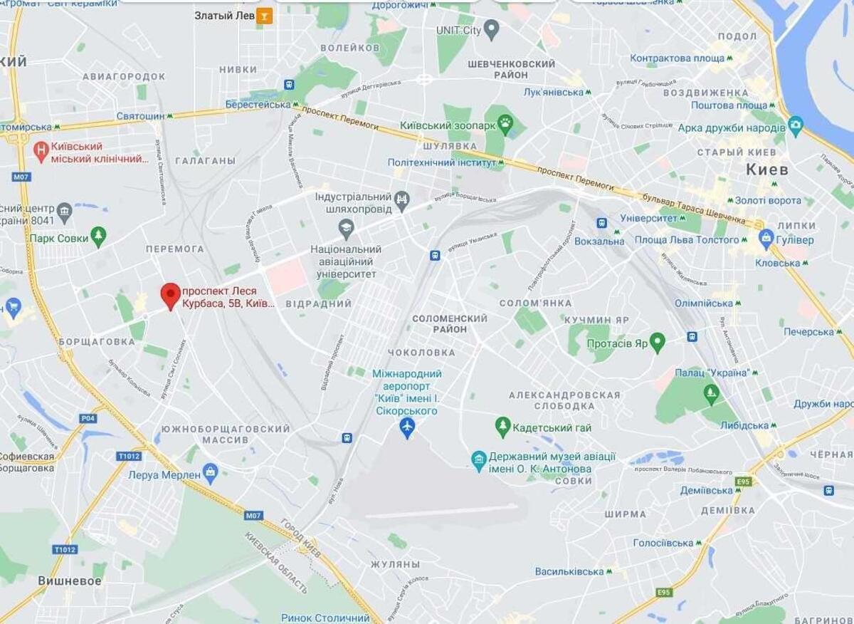2k apartment pr-t Lesja Kurbasa 5В5888014