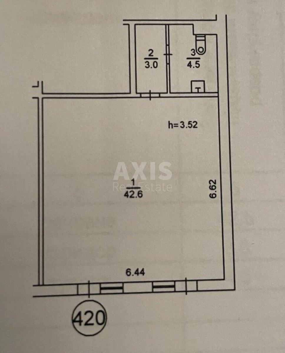 Объект торговли ул. Михаила Максимовича 26Г, 50м2608917