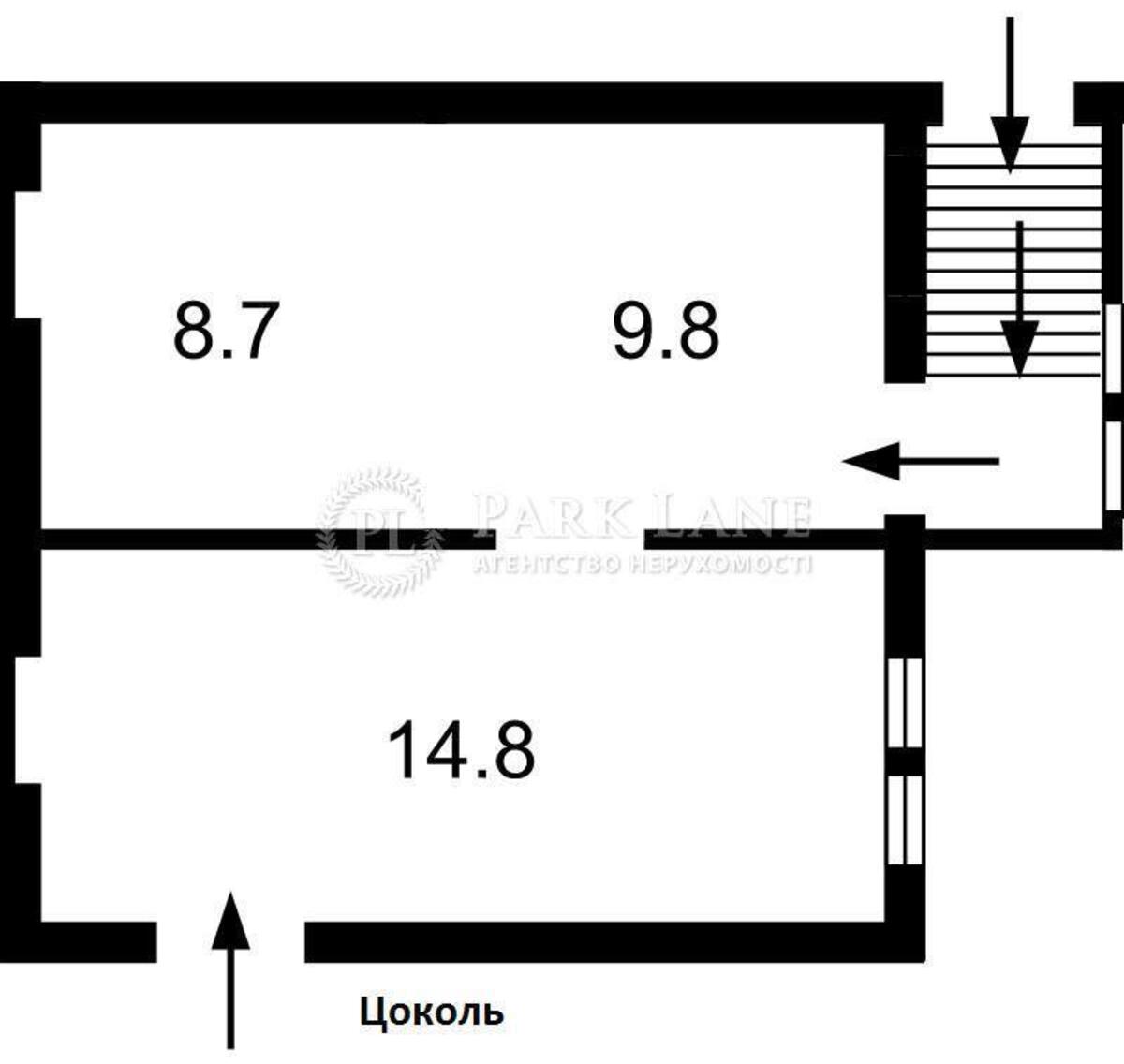 Объект торговли ул. Бассейная 13, 80м210