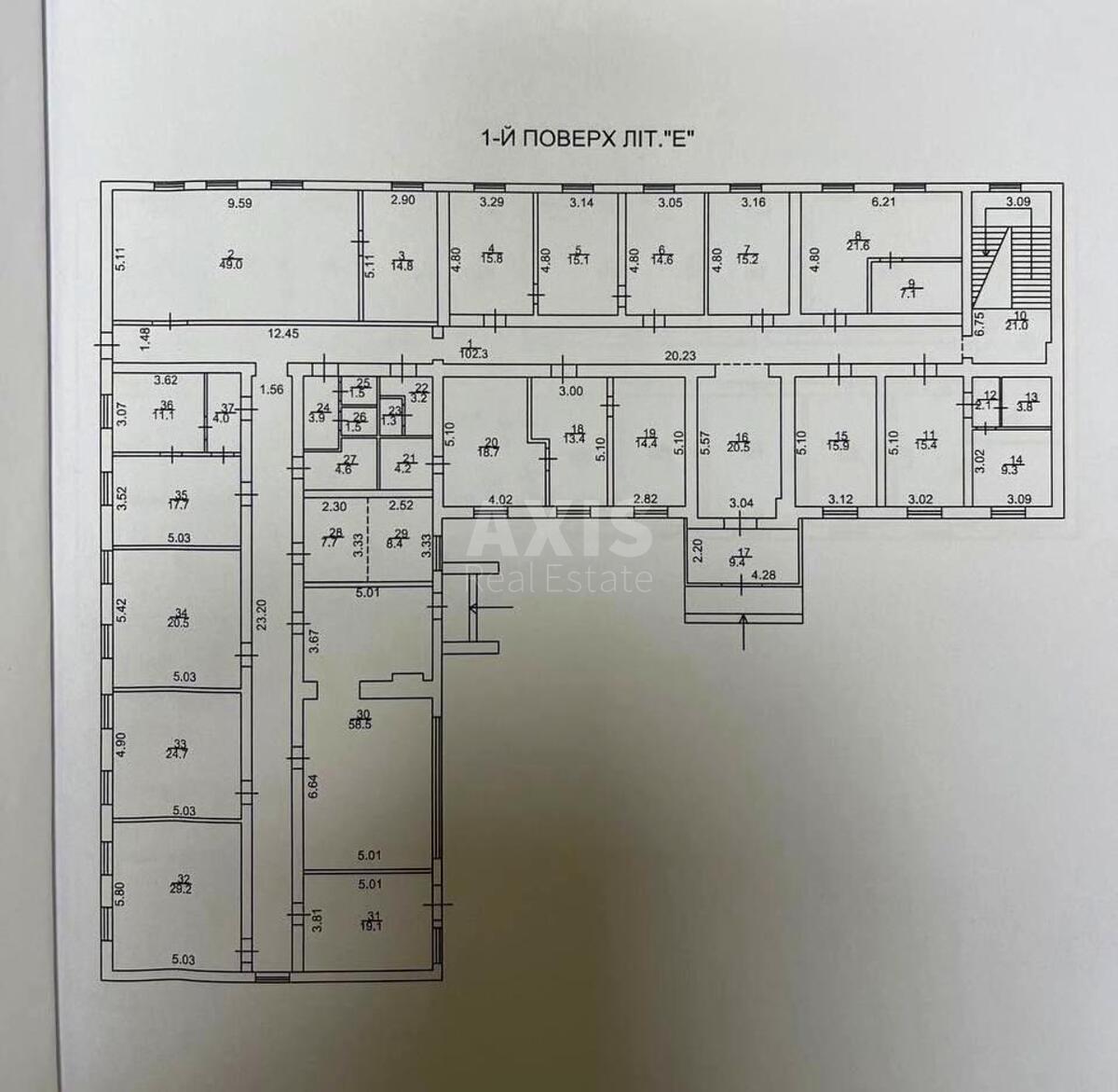 Trade object vul. Skoropads'kogo Pavla 63, 1234m2610341