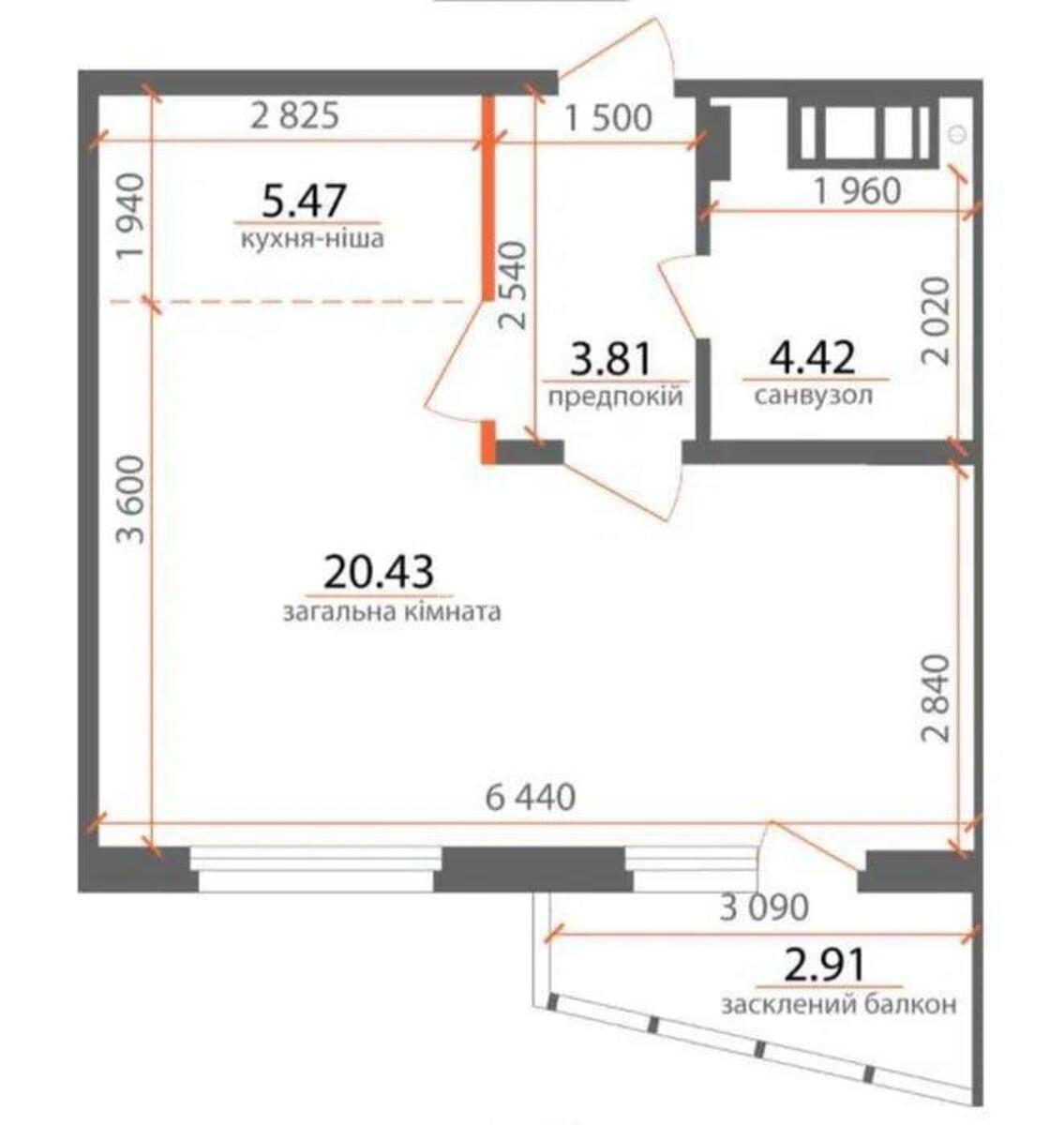 1k apartment vul. Stecenka 755