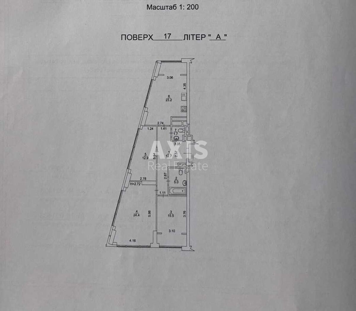 3k apartment vul. Zabolotnogo Akademika 1Б5780816
