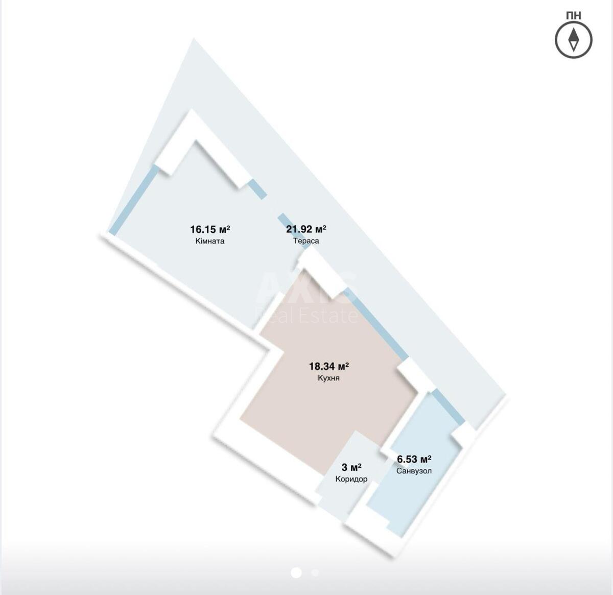 2k apartment vul. Zabolotnogo Akademika 1А4