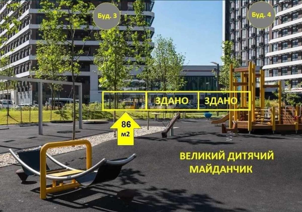 Service object nab. Dniprovs'ka 15, 86m2571222