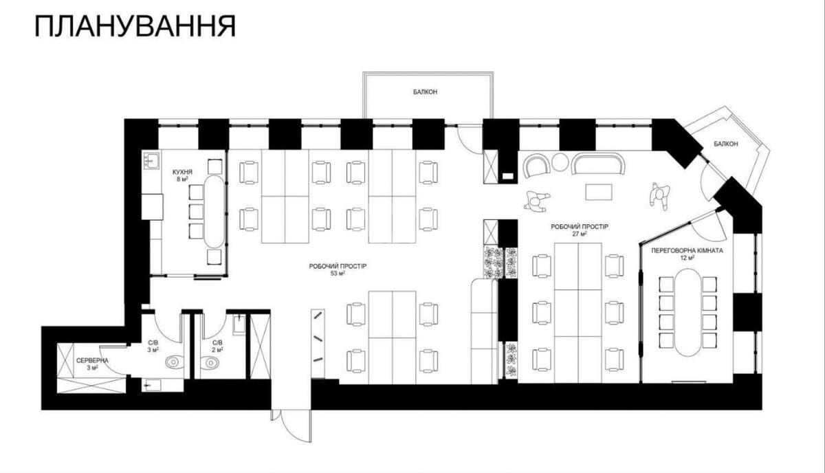Office vul. Velyka Vasyl'kivs'ka 43, 120m25861713