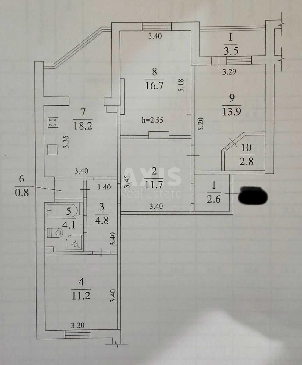 3k apartment vul. Puljuja Ivana 217