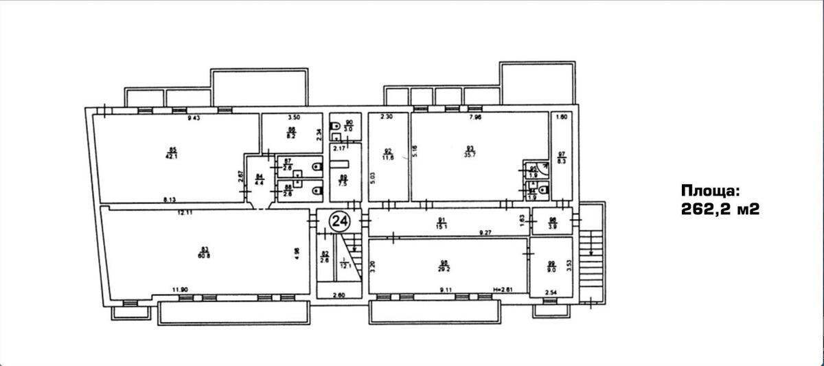Офис ул. Михайловская 12Б, 1481м2583234
